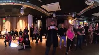 Zouk Nelly & Piro, Sober Santa, The Norde Dec 2024 in 360 video, 360 VR and 360 movie