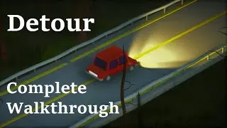SPOOKY CAR RIDE! - Detour Complete Gameplay Reaction