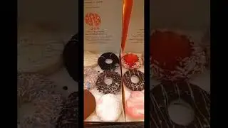 Cravings with this Yummy Flavored Donuts #craving #donuts #yummy #shortvideo #viralvideo