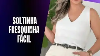 Costure com muita Facilidade uma Regata Fresquinha com decote V.