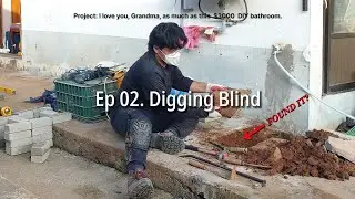How To PERFECTLY Dig and Find 30-Year-Old Buried Pipes | ep 2 | One Man Renovation series