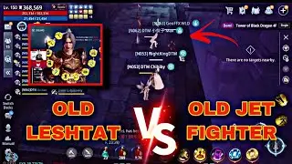 MIR4-THE BATTLE OF TOP LANCER | OLD JET FIGHTER VS OLD LESHTAT | TOBD 4F BATTLE | POV KOTAROO