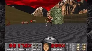 Easiest Boss Fight | Let's Play Doom - E2M8: Tower of Babel