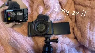 Unboxing my Sony zv-1f