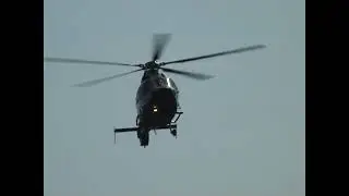 Police helicopter EC155 returns to the air base  #helicopter #pilot #bp