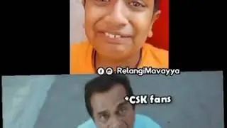 csk fan crying 😭