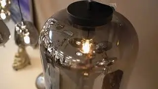 Lampa wisząca Eglo Bulciago z czarno-transparentnym kloszem