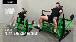 Glute / Abductor Machine (3VX) | FLAME SPORT