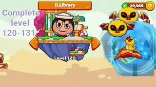 Ball V Red Boss Challenge -Complete  Library map with boss fight(level 120-131)