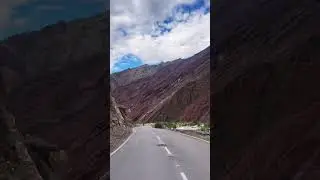 PURPLE mountains of LADAKH #lehladakh #ladakh #shorts #mountains