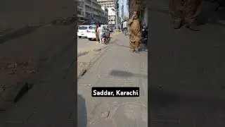 Oldest area of Saddar Karachi. Where foreigners visit on vacations