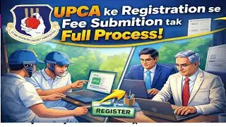 What is the full process from UPCA registration to fee submission? UPCA registration 2026-27