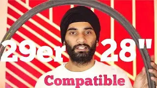 Can 28 inch tyre fit 29er rim of mountain bicycle? | Is 29er rim bigger than road bicycle rim?
