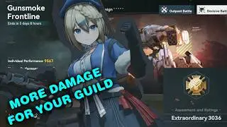BOSS GUIDE Gunsmoke Frontline Decisive Battle | Deichgraf | Platoon | Girls' Frontline 2: Exilium