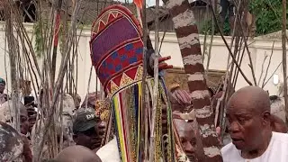 Olojo Festival 2025: Ooni of Ife Wears 50Kg Aare Crown