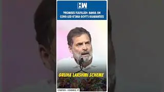 #Shorts | 'Promises Fulfilled': Rahul Gandhi On Congress-Led Karnataka Govt's Guarantees | PM Modi