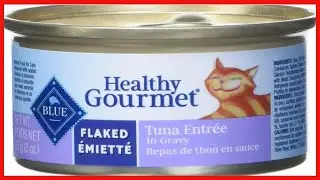 Blue Buffalo Healthy Gourmet Natural Adult Flaked Wet Cat Food Variety Pack Tuna