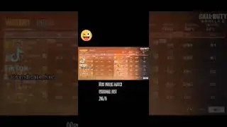 Call of Duty:Mobile (Personal Best Hardpoint Kills & KDR) #callofdutymobile