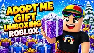 Roblox GIFT UNBOXING in Adopt-me !