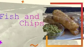 How to make Fish and Chips! Como fazer Peixe empanado com Batatas Fritas! England-inspired!