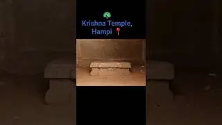NO 🦚KRISHNA?! 🤯 The EMPTY Shrine of Hampi's Grandest Temple