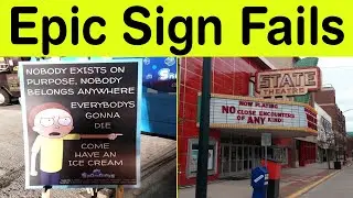 Epic Sign Fails That'll Leave You Laughing Out Loud! || Happy Panda