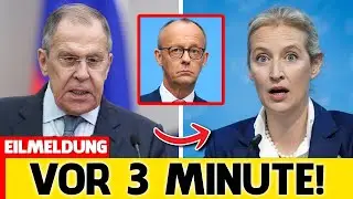 Lawrow schickt unfassbare Botschaft an Alice Weidel!
