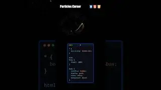 Cursor animation (HTML, CSS, JS)