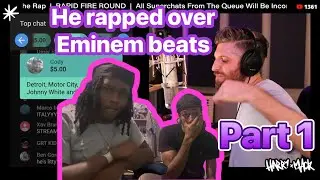 Harry Mack Freestyles Over EMINEM Beats | Wordplay Wednesday #58 / Reaction Part 1