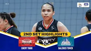 CHERY TIGGO vs. GALERIES TOWER | SET 2 HIGHLIGHTS | 2025 PVL ON TOUR | AUGUST 2, 2025