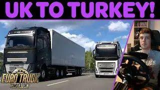 The LONGEST JOURNEY!? ETS2 UK to Turkey Road Trip