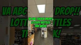 VA ABC Shock Drop! Bourbon lotto bottles! #bourbon #whiskey #shorts #reels #bourbonhunting #short