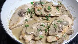 Easy Creamy Chicken Marsala Recipe - LowCarbSpark
