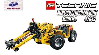 Lego Technic set #42049 alternate model The Mine Cutting Machine