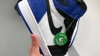 Air Jordan 1 Retro Fragment Black Sport Royal White For Sale