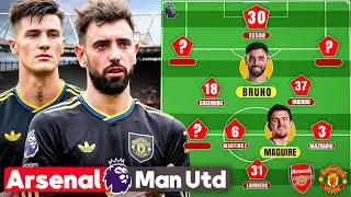 Carrick vs Arteta! Sesko STARTS?! Dalot DROPPED? | Arsenal vs Man United Preview