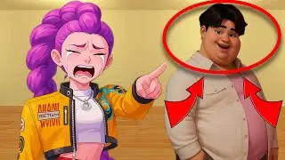 JINU FROM K-POP HUNTERS EATS TOO MANY BURGERS In Garry's Mod