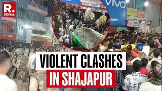 Clashes Erupt During Muharram Procession, Police Use Lathi Charge To Restore Order | Shajapur