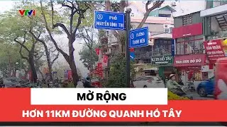 Mở rộng hơn 11km đường quanh hồ Tây