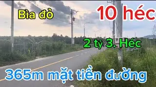 Cần bán 10 héc ta có 365m mặt đường nhựa và đất bằng phẳng sổ sách pháp lý rõ ràng tại đồng Nai 