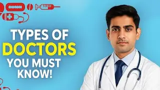 20 Types of Doctors in English | Learn Medical Vocabulary with English with T5