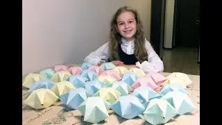 Угощения в школу на день рождения/ Коробочка ЗВЕЗДА для конфет/DIY