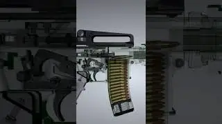 M4A1 Gun Working Explained | Educational Video