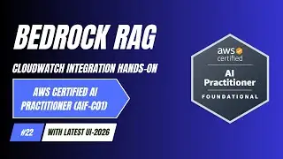 #22 Сертифицированный специалист по ИИ AIF-C01 || Практическое применение интеграции Amazon Bedro...