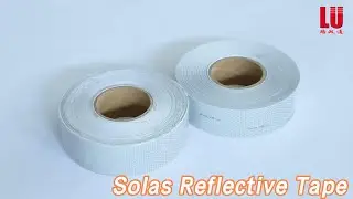 Marine Solas Reflective Tape Sticker Honeycomb Pattern Silver / White