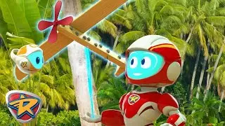 Space Ranger Roger: Roger the bots try to fix a broken toy airplane | 1 Hour of Full Episodes