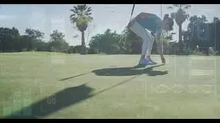 Estudiante en campo de Golf