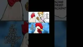 Anime Meme: Wanna Eat Fried Chicken?