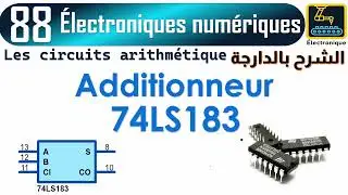 88 Additionneur 1 bit 74ls183