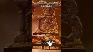 Bigboss18 winner 🥇 #shorts #biggboss #trending #viral #bigboss18